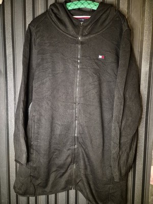 Tommy Hilfiger Herren Zip Pullover Schwartz  Größe XXL