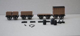 Rake of Era 1 wagons (Sams trains models) OO gauge