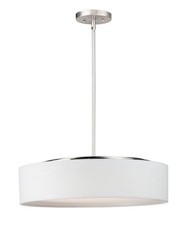 Maxim Prime 5-Light Pendant Light in Satin Nickel