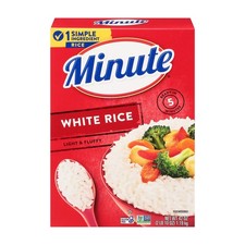 Minute Instant White Rice, Light and Fluffy, Gluten Free, 42 oz