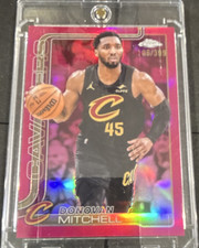 Magenta Refractor- 2025-26 Topps Chrome Donovan Mitchell #69 /399 Cavaliers