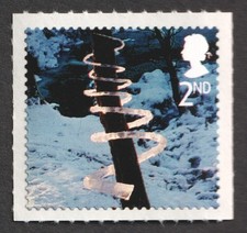 2003 2nd Ice Spiral. Christmas. Ice Sculptures UM. SG 2410