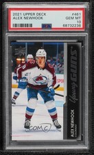2021-22 Upper Deck Series 2 Young Guns Alex Newhook #461 PSA 10 GEM MT n1u