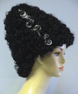 Monster Bride Witch Black Woman Tall Curls Frankenstein S Sepia