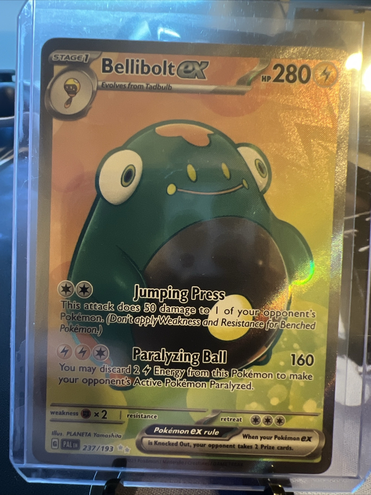 Bellibolt ex - 237/193 Ultra Rare Paldea Evolved Pokemon TCG | eBay