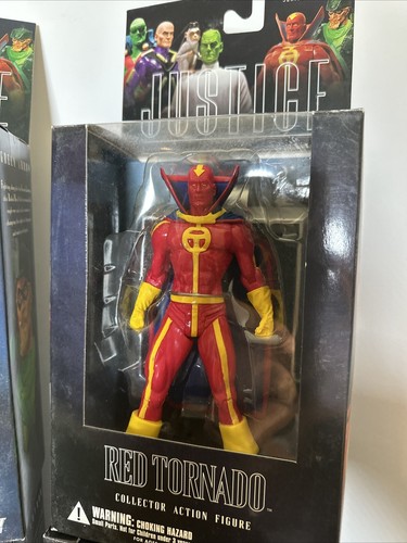 2007 Justice League Alex Ross Series 5 Complete Sealed Set W/ Translucent MM!NIB - Picture 4 of 7