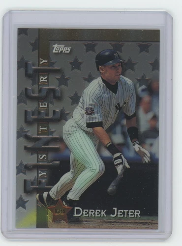 1997 Topps Derek Jeter Mystery Finest Chrome ILM6