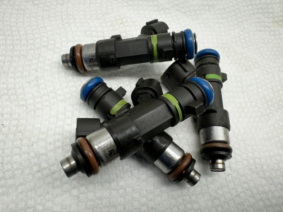 Inyectores de combustible Nissan OEM 0280158005 16600-7Y000 3,5 L 4 un. OEM Altima Máxima Foto 4 de 4