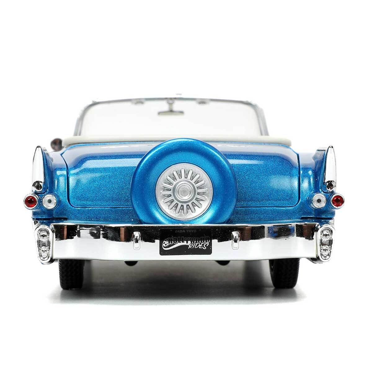 Jada Toys Hollywood Rides: Blue M&M and 1956 Cadillac