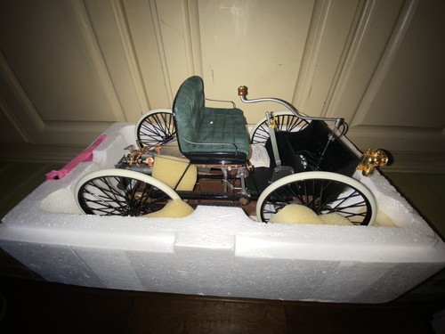 Franklin Mint 1896 Henry Ford Quadricycle 1:6 Scale Diecast Model First Ford Car - Picture 7 of 9