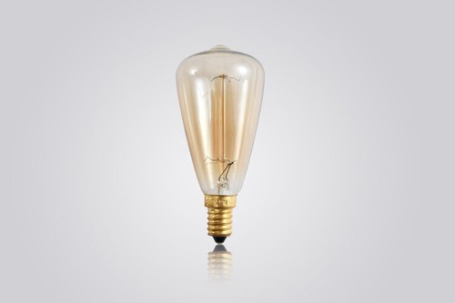 2x Vintage Bulb E14 40W Decorative Edison ST48 Bulb Lamp Amber Light UK Stock - Picture 5 of 9