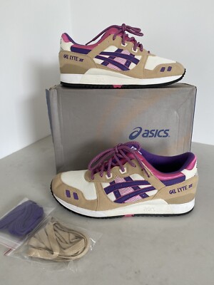 ASICS Gel-Lyte III Cream/Purple HN538-0333 US