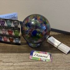 Uncommon Goods Diamond April Wishing Ball And Gratitude Globe New Without Box