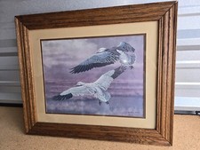 Christoper Forrest Framed Print Geese Birds Wall Decor