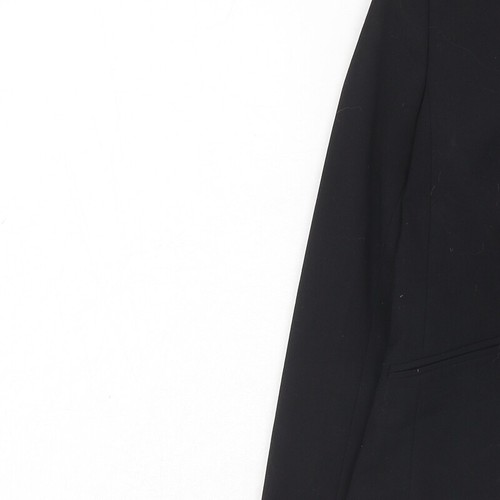 H&M Womens Black Polyester Blend Blazer Size 14 - Picture 7 of 10