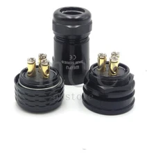 WEIPU SA28 3Pin Panel Mount Waterproof Aviation Cable Connector Screw crimping