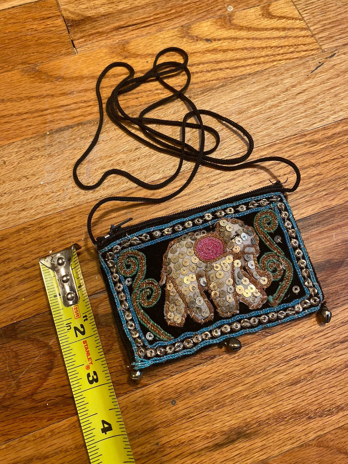 Tiny Crossbody Elephant Embroidered Essentials Pu… - image 10