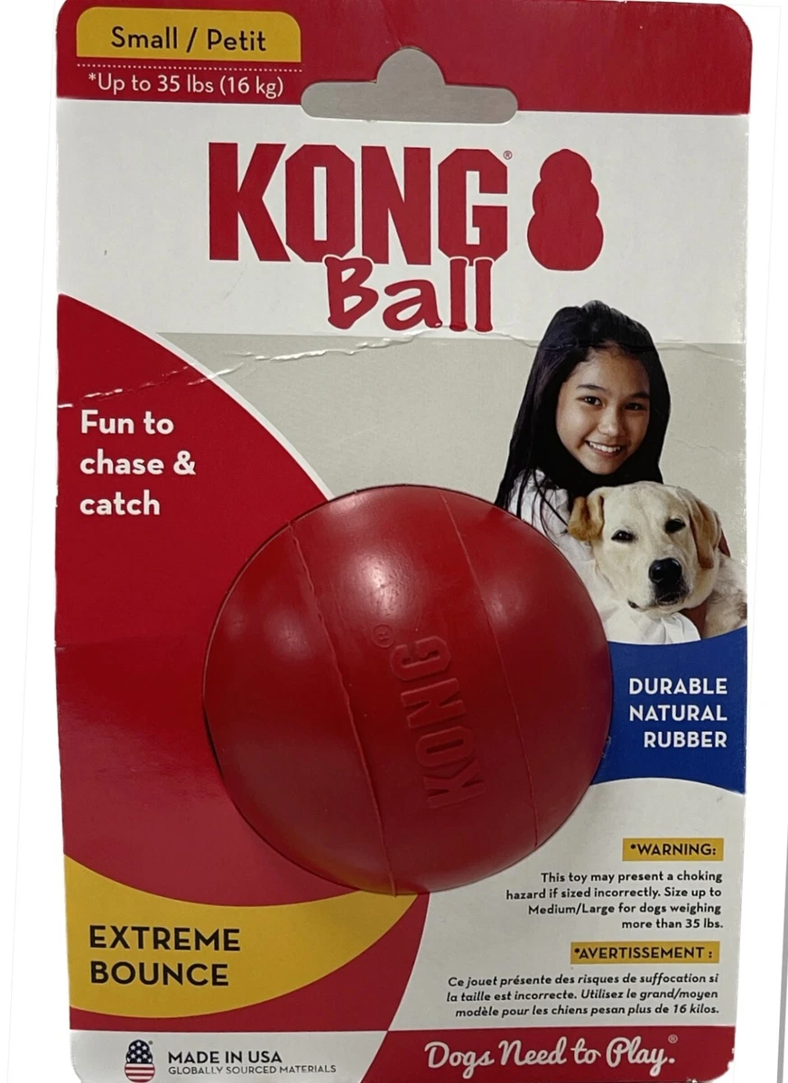 Red kong hotsell ball for dogs