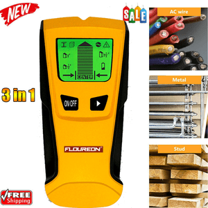 Details About Lcd Stud Finder Sensor Wall Scanner 3in1 For Wood Ac Wire Metal Studs Detection