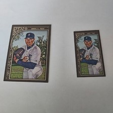 2015 Topps Gypsy Queen Baseball Card Brown frame Anibal Sanchez #148 Base & Mini