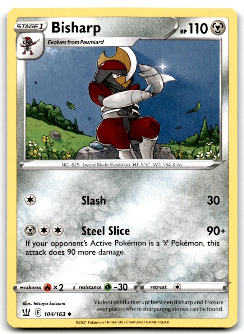 2021 Sword & Shield - Battle Styles Bisharp 3 Stage 1/Uncommon #104