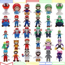 Game Super Mario Bros Plush Toys Soft Stuffed Peluche Doll Birthday Xmas Gifts