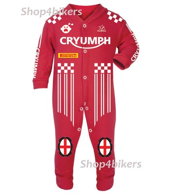 motorcycle baby grow