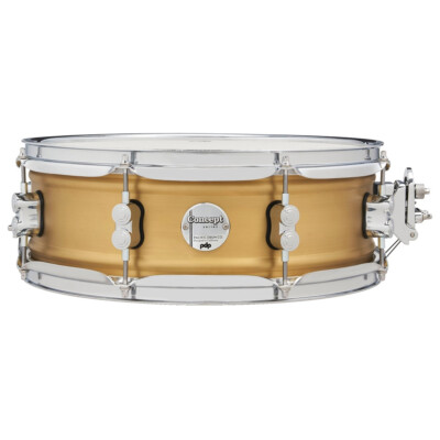 PDP Concept Metall Snare Brass 14'' x 5'' Natural Satin Brushed