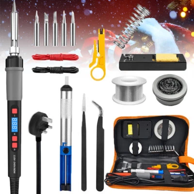ILIBILIB 90W Soldering Iron Kit Electronics Welding Irons Solder Tools Adjustable Wire