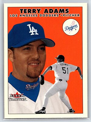 2000 Fleer Tradition Update Terry Adams Los Angeles Dodgers #U74