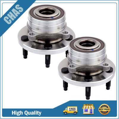 (2) Front or Rear Wheel Bearing & Hub Assembly For Ford Explorer 2011-2014 w/ABS