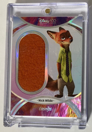 2023 Kakawow Cosmos Disney 100 Nick ZOOTOPIA Patch Relic Insert Card #050/159