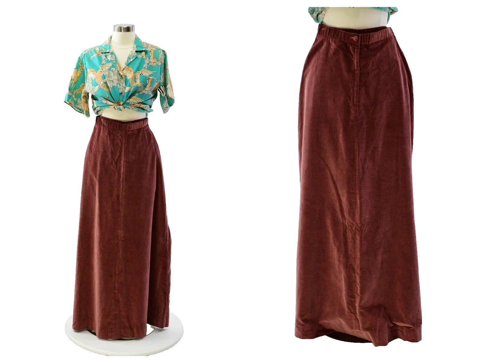 Glam Rock 1970s Faldas para mujer Vintage