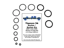 Tippmann 98 Custom / Custom Pro Paintball Marker O-ring Oring Kit x 2 rebuilds