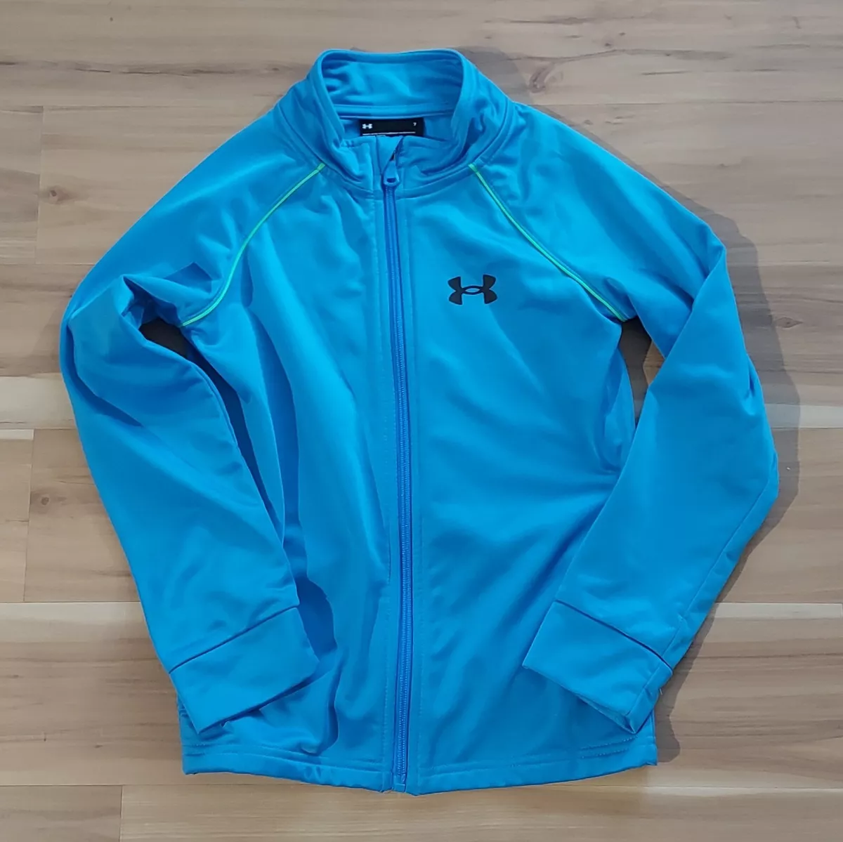 Under Armour Youth Cyan Jacket Size 7 eBay