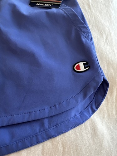 Pantaloncini da corsa sportivi Champion donna double dry con tasche grandi nuovi con etichetta blu - Foto 3 di 7