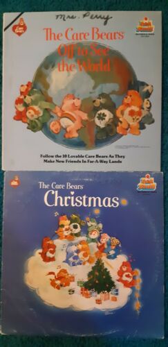 The Care Bears off to see the world and the Care Bears Christmas Records.  - Zdjęcie 1 z 3