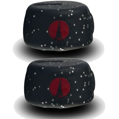 VMC PikeB Refill Black Weight - 2 Angelgewichte, Bleigewicht, Gewicht Angel Blei