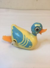 Genuine Vintage Tomy 1977 Swimming Duck Wind Up Plastic Toy Only