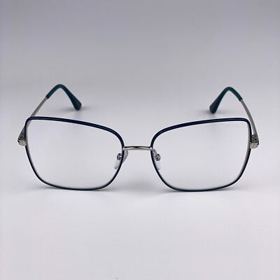 SALE! NEW TOM FORD FT5613-B 098 Butterfly Blue Block Metal Women Eyeglasses Tom Ford Women main image 4