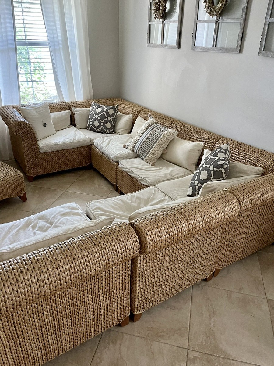 Pottery Barn Seagrass Sofa Reviews Baci Living Room