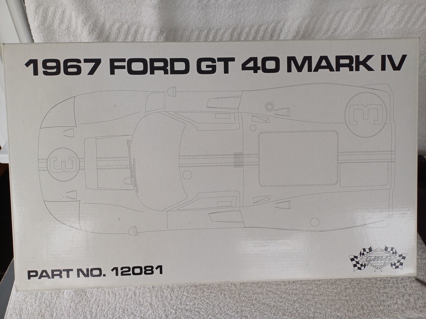 GMP 1/12 Scale 12081 - 1967 Ford GT40 Mark IV Mario Andretti / Lucien Bianchi