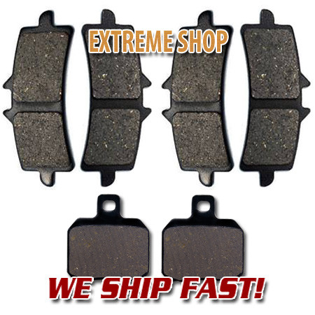 3セット専用ページ Front+Rear Brake Pads for Kawasaki Ninja ZX 1000 H2 (2015-2018) Z