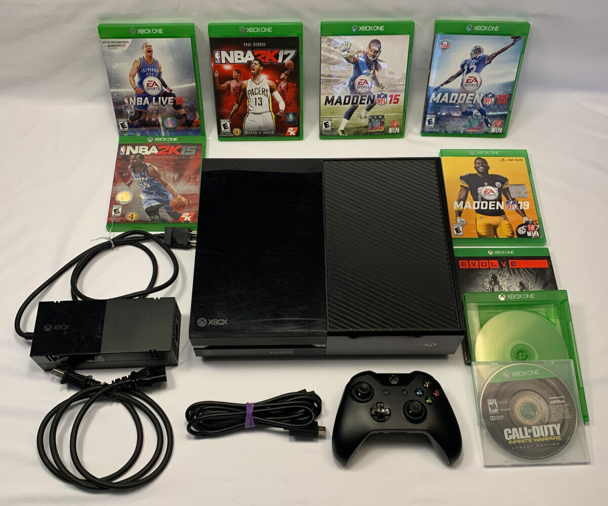 Xbox - Microsoft Xbox One 本体 500GB【動作確認済み】 Microsoft Xbox One 500GB Console - Black, with Controller
