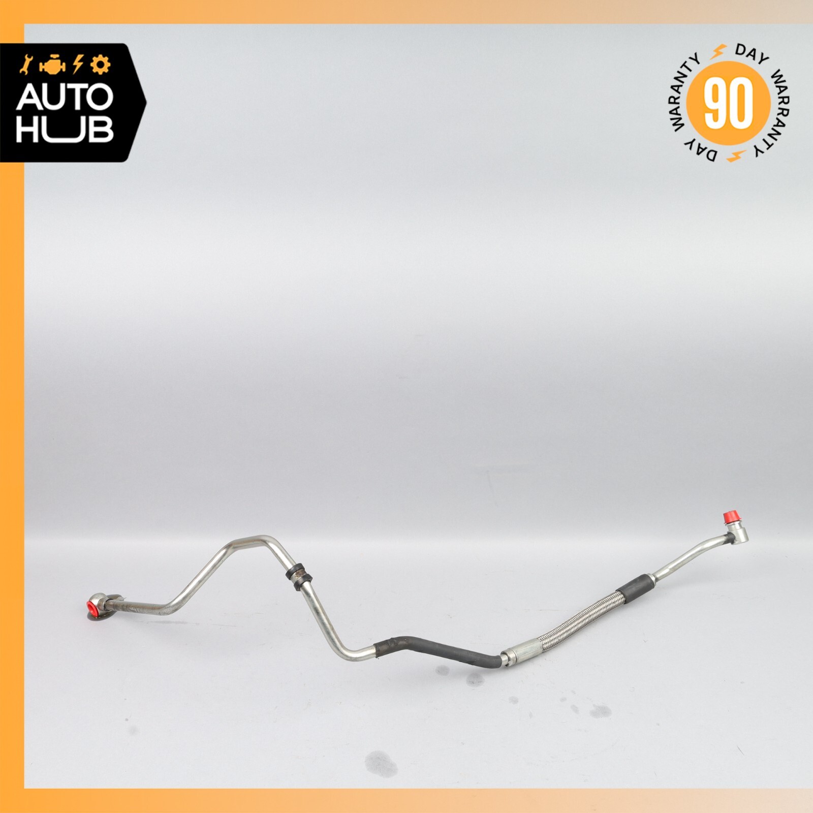 04-19 Maserati GranTurismo M145 Transmission Oil Cooler Line Hose Pipe OEM