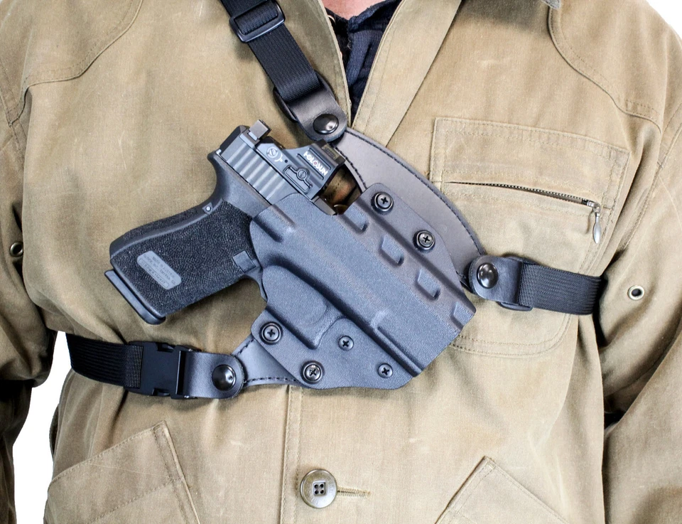 Desantis 209KA0TZ0 The Outdraw Chest Rig RH #209 for SPRINGFIELD HELLCAT RDP - Image 3 of 4