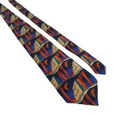 J Garcia Men Designer Necktie Virtual Reality Collection Fourteen All Silk