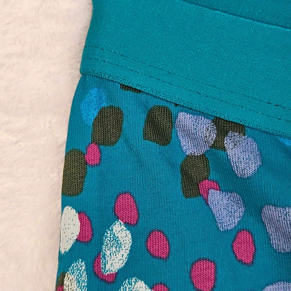 Auden 2pk Boy Short & Brief Underwear Women XXL Stretch Green/Blue Print - Imagem 4 de 4