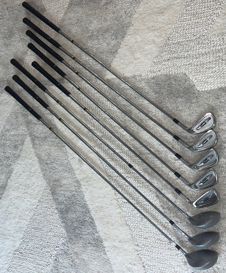 Proselect Irons PRO SELECT PSX STAINLESS OVERSIZE IRONS 3,4,5,6,9 Irons 3 & 5 Wood & 1 ...