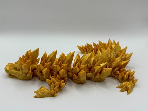 Quartz Dragon (MysticMesh3D Official 3D Printed) - Picture 2 of 37